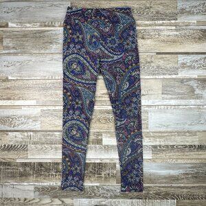 Lularoe One Size leggings paisley